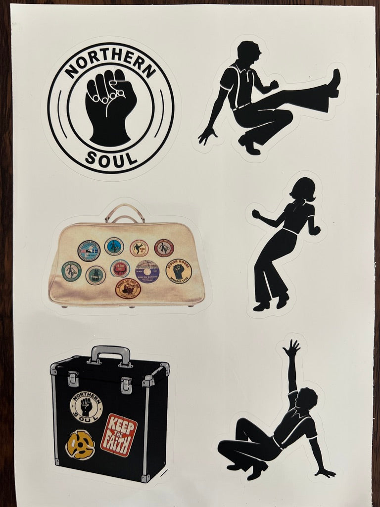 Northern Soul Sticker set