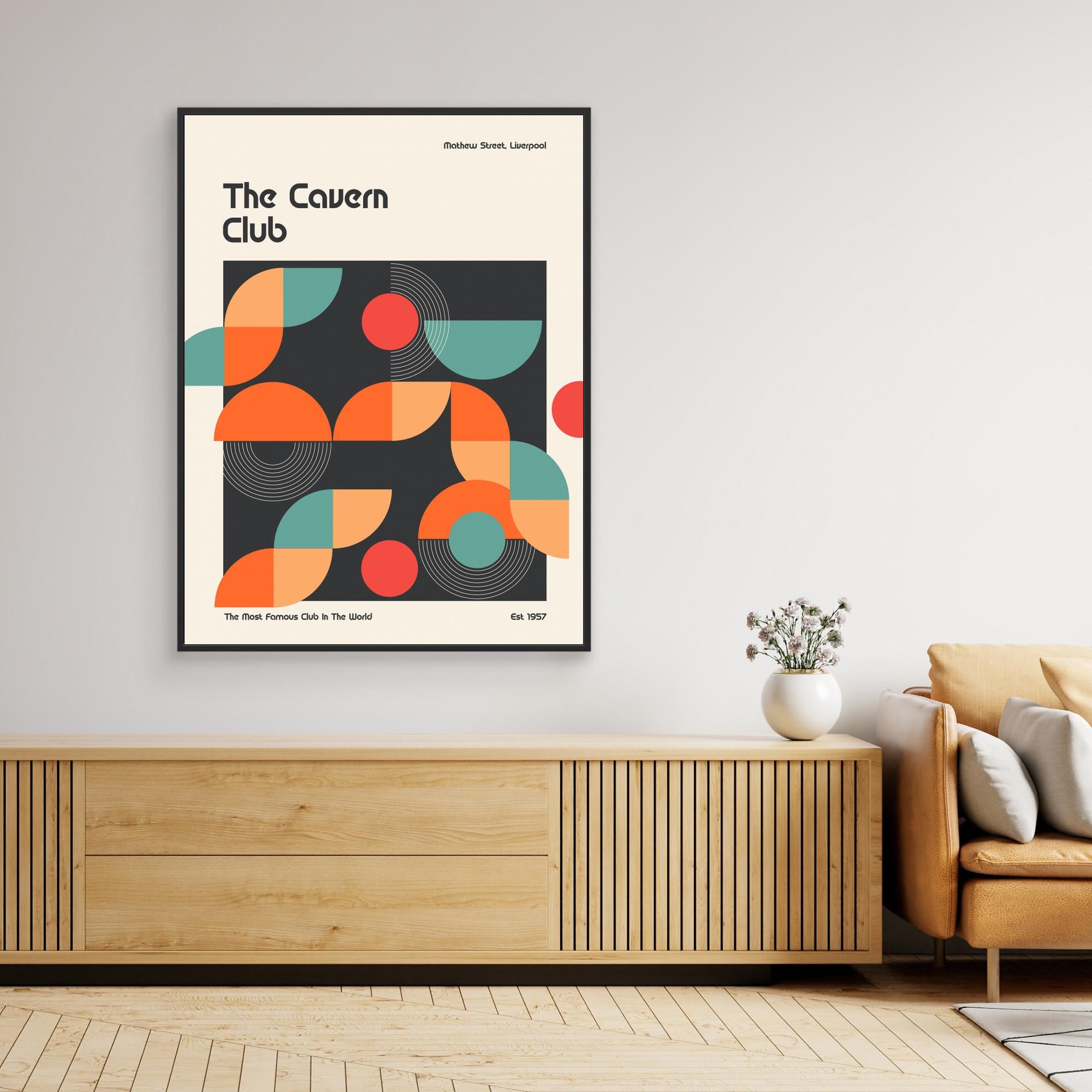 Cavern Club Design Poster by Retrodrome
