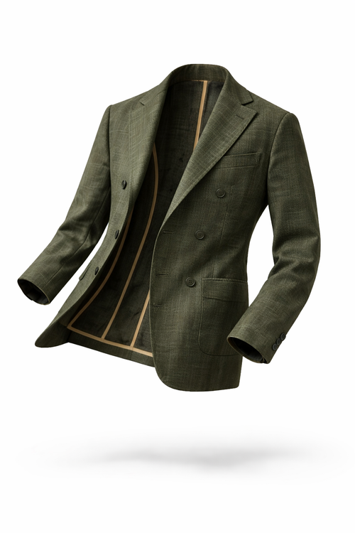 Double Breasted RTD Bangkok Bamboo Jacket