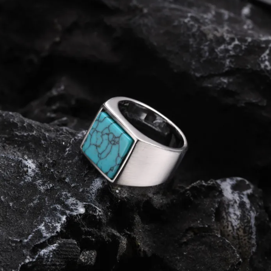 Signet ring Turquoise